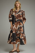 Load image into Gallery viewer, Autumn in Bloom Midi Dress
