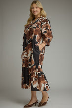 Load image into Gallery viewer, Autumn in Bloom Midi Dress