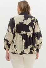 Load image into Gallery viewer, Taylor Ann 3/4 Sleeve Floral Top