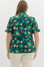 Load image into Gallery viewer, Jackie Retro Floral Top