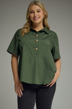 Load image into Gallery viewer, New Color! Toni Short Sleeve Top in Olive