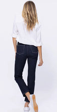 Load image into Gallery viewer, High-Rise Dark Wash Mom Jean