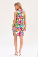 Load image into Gallery viewer, Mila Wrinkle Free Tank Dress in Multi
