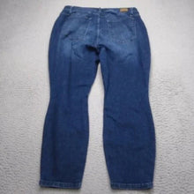 Load image into Gallery viewer, Preloved* Judy Blue Dark Wash Straight Leg Jeans-20W