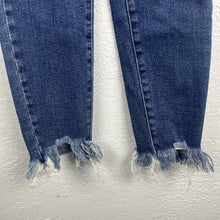 Load image into Gallery viewer, Preloved* Judy Blue High Rise Shark Bite Skinny Jeans - 20W