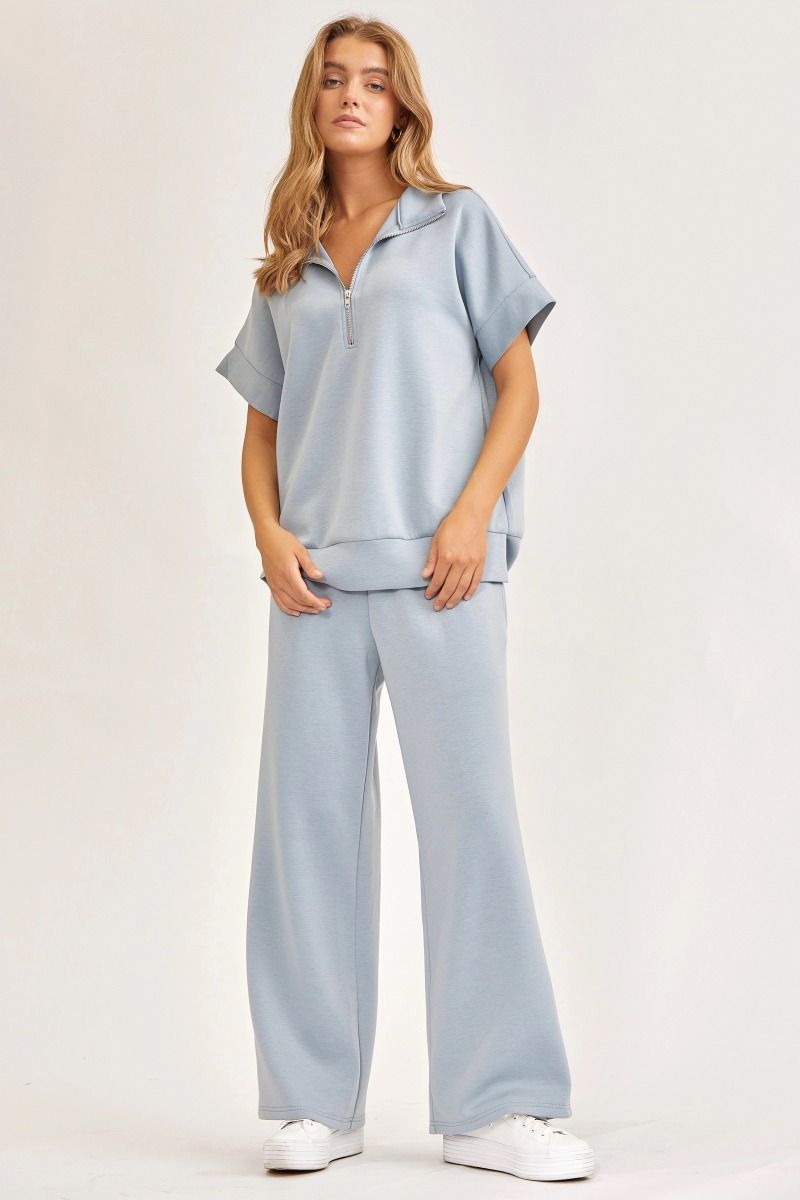 Catalina Travel Set in Slate Blue