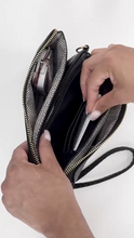 Load image into Gallery viewer, Restocked! Riley 3 Compartment Crossbody/Wristlet (3 colors)