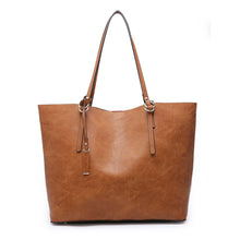Load image into Gallery viewer, Iris 2-in-1 Tote Bag in Brown