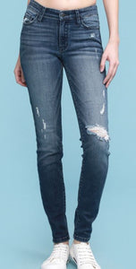 Gretchen Distressed Knee Skinny Jeans