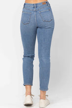 Load image into Gallery viewer, Side Fray Slim Fit Jeans