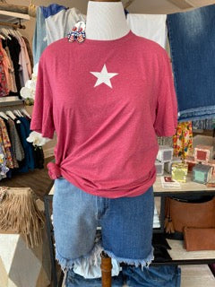 Distressed Star T-Shirt