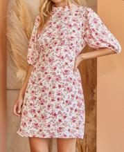 Load image into Gallery viewer, Joella Mock Neck Floral Dress