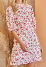 Load image into Gallery viewer, Joella Mock Neck Floral Dress