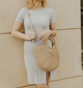 Sandy Straw Tote (2 Colors)
