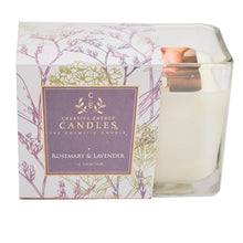 Load image into Gallery viewer, Smells like a relaxing bubble bath. Crisp rosemary combined with soothing lavender makes for a clean scent that will instantly relax you. This 2-in-1 lotion candle is the perfect addition to your at-home spa day. 